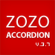 Zozo Accordion - Responsive and Touch-Friendly