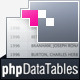 phpDataTables - easy interactive tables from PHP