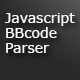 javascript bbcode parser