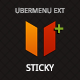 UberMenu - Sticky Menu Extension