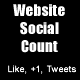 Website Social Count
