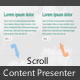 Scroll Content Presenter