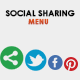 CSS3 Social Sharing Menu