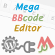 Mega BBCODE Editor Comment - WP plugins