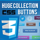 Huge Collection of Pure CSS3 Buttons