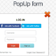 CSS3 PopUp LogIn and SignUp forms