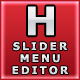 Hakros Slider Menu Editor