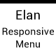 Elan - CSS3 Responsive Dropdown Menu