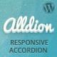 Alldion - Responsive accordion for WordPress
