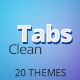 Clean Tabs: Responsive Tabs to Accordion