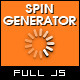 JS Animated Loading Spinner