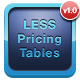 CSS LESS Responsive Pricing Tables Pack.