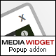 Popup addon for Media Widget jQuery plugin