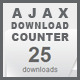 Ajax Download Counter