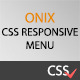 Onix - CSS Responsive Menu