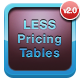 CSS LESS Responsive Pricing Tables Pack V2