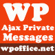 WP Ajax Private Messages Wordpress Plugin