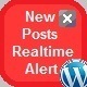New Posts Realtime Alert Plugin