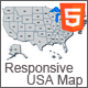 Responsive USA Map - HTML5