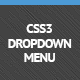 Responsive CSS3 Dropdown Menu