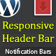 Wp Header Bar - WordPress Notification Bar