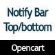 Notify Bar Top and Bottom Plugin