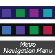 Metro Navigation Menu