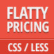 Flat Price - Flat UI Pricing Table