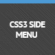 CSS3 Side Menu