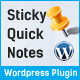 Sticky Quick Notes - Activities Reminders in WP