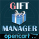 Opencart Gift Manager