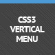CSS3 Vertical Menu