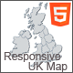 Responsive UK Map - HTML5