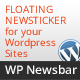 WP Newsbar - Wordpress Floating News bar