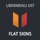 UberMenu - Flat Skin Pack