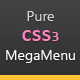 Pure CSS3 Dropdown MegaMenu