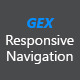 GEX - Responsive Navigation