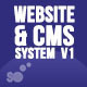Full Website and CMS with site analytics V1.0
