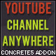 YouTube Channel Anywhere Concrete5  Add-On