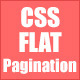 CSS Flat Pagination