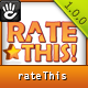 rateThis - concrete5 rating system