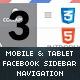 Reside | Sidebar Navigation for Mobiles & Tablets