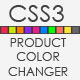 CSS3 Product Color Changer