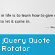 jQuery Responsive Quote Rotator