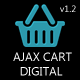 Ajax Cart for HTML websites with Digital Products