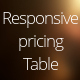CSS3 Responsive Pricing Table
