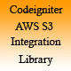 CodeIgniter AWS S3 Integration Library