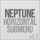 Neptune - Horizontal Submenu