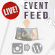 Live Event Feed with Instagram photos & videos