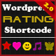 Wordpress Advanced Rating Shortcode